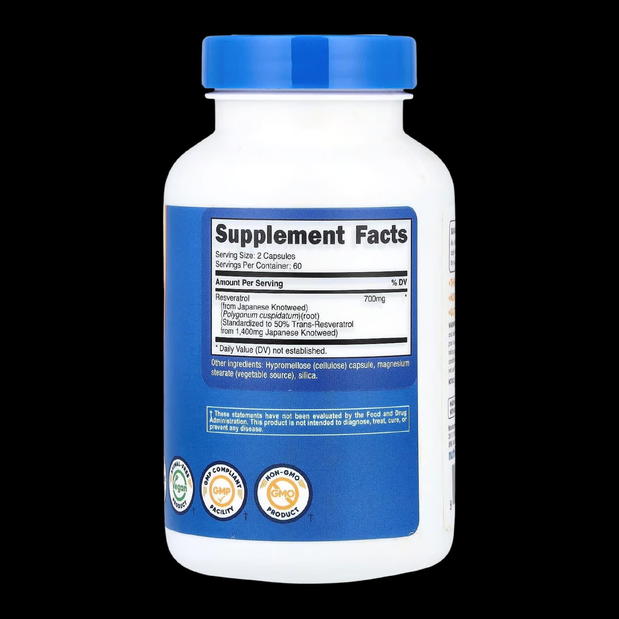 RESVERATROL, vista posterior