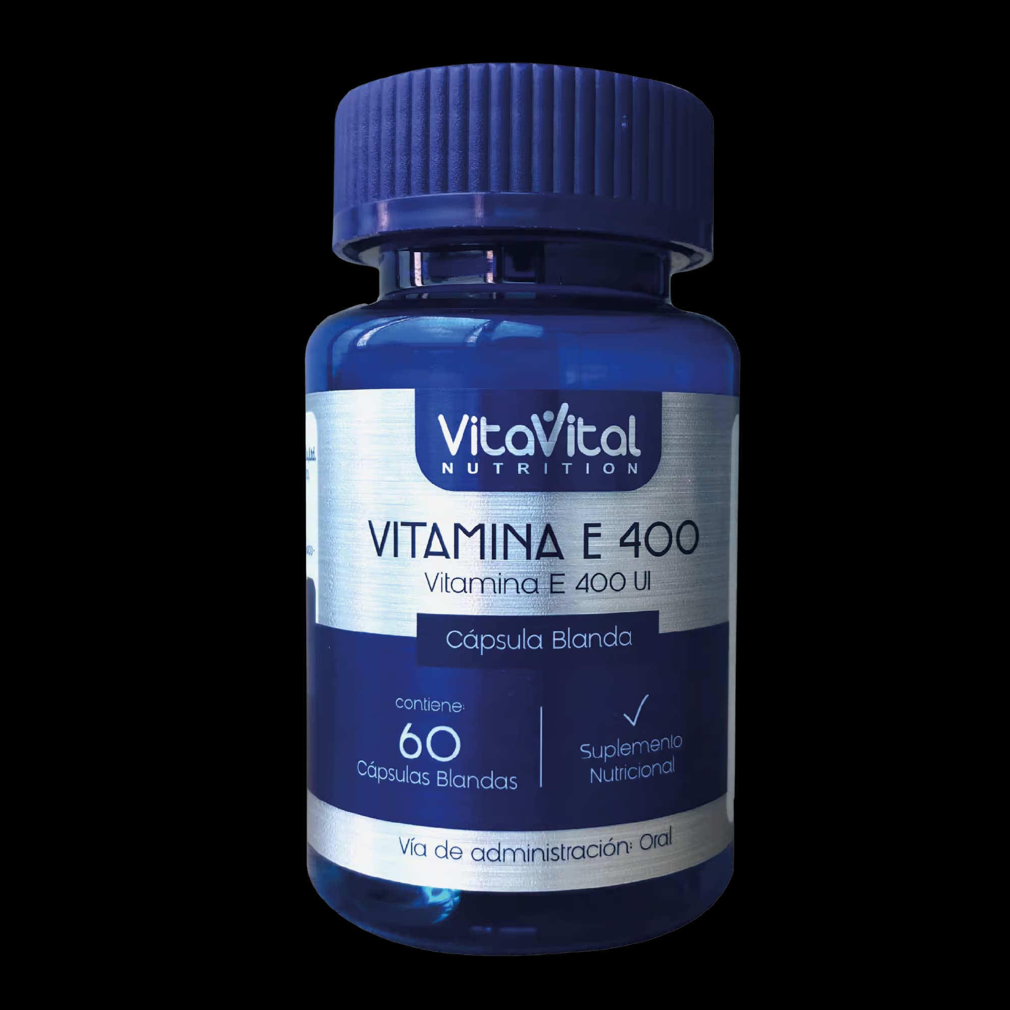 VITAMINA E, vista frontal