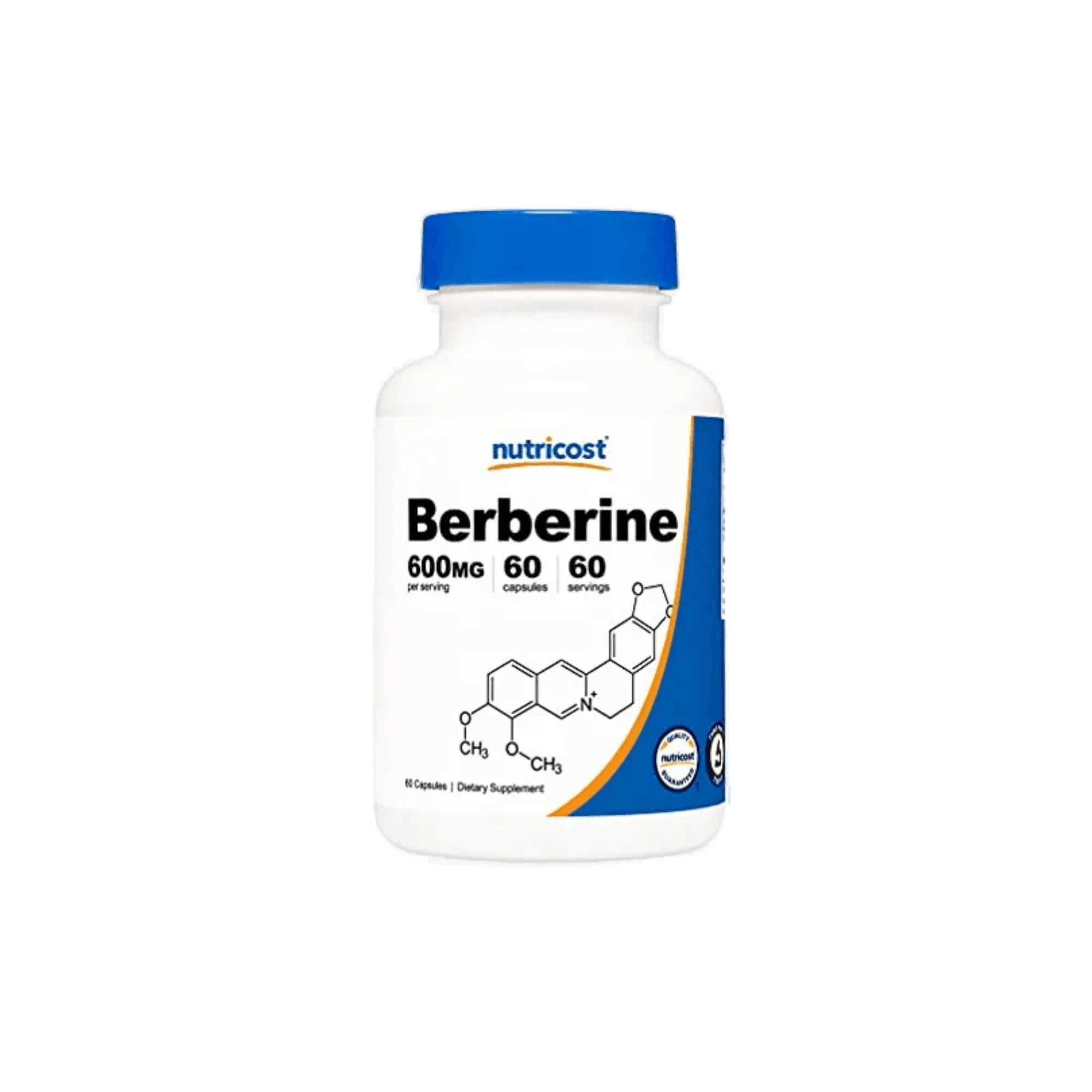 Berberine Nutricost  1200mg 60 Capsulas